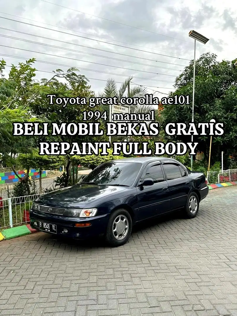 Great corolla ae101 1994 manual murah