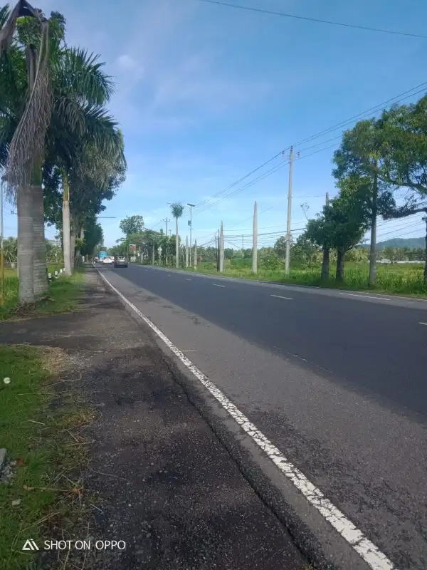 Tanah pekarangan Murah tepi jl Nasional dekat Bandara YIA