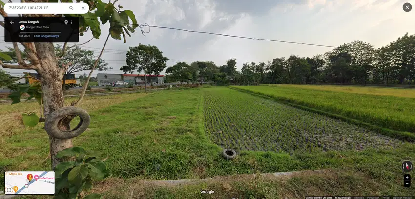 Tanah Murah 2,5 Hektar di Jalan Utama Solo-Jogja Sawit Boyolali