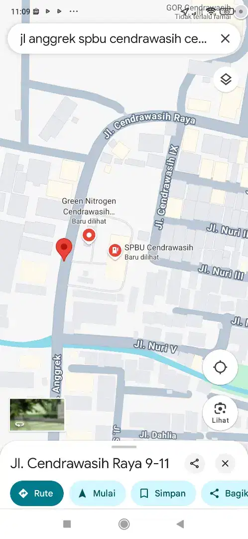 Dijual tanah kosong siap bangun, samping SPBU cendrawasih Cengkareng