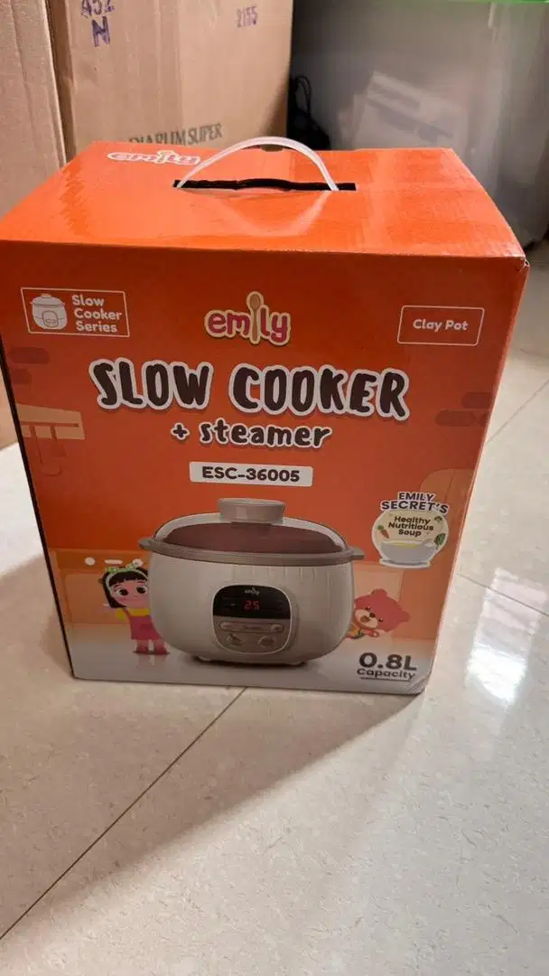 Emily Slow Cooker + Steamer ESC-36005