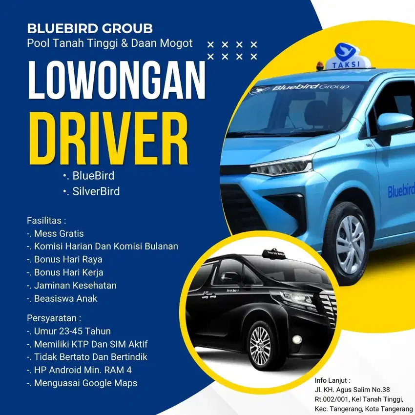 LOWONGAN DRIVER/SUPIR