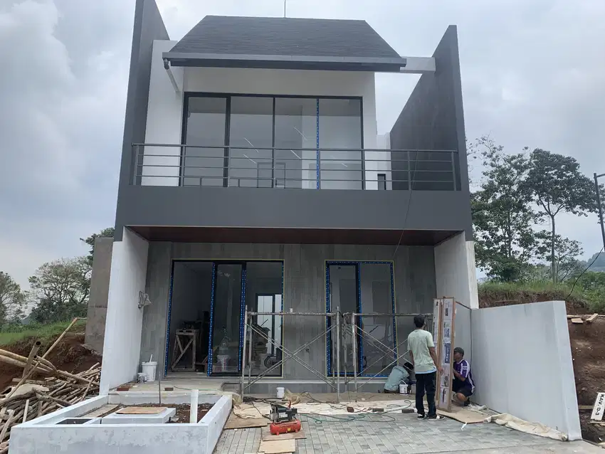 Rumah ready dago on progres kawasan sejuk nuansa villa