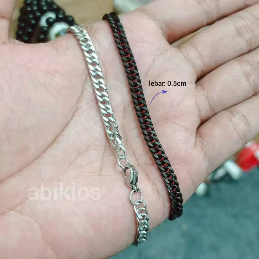 perhiasan bagus cowo cewe gelang gl79 fashion kekinian