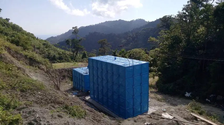 Torn Panel Tank Fibreglass | Roof tank | Tangki Kotak Sistem Knockdown