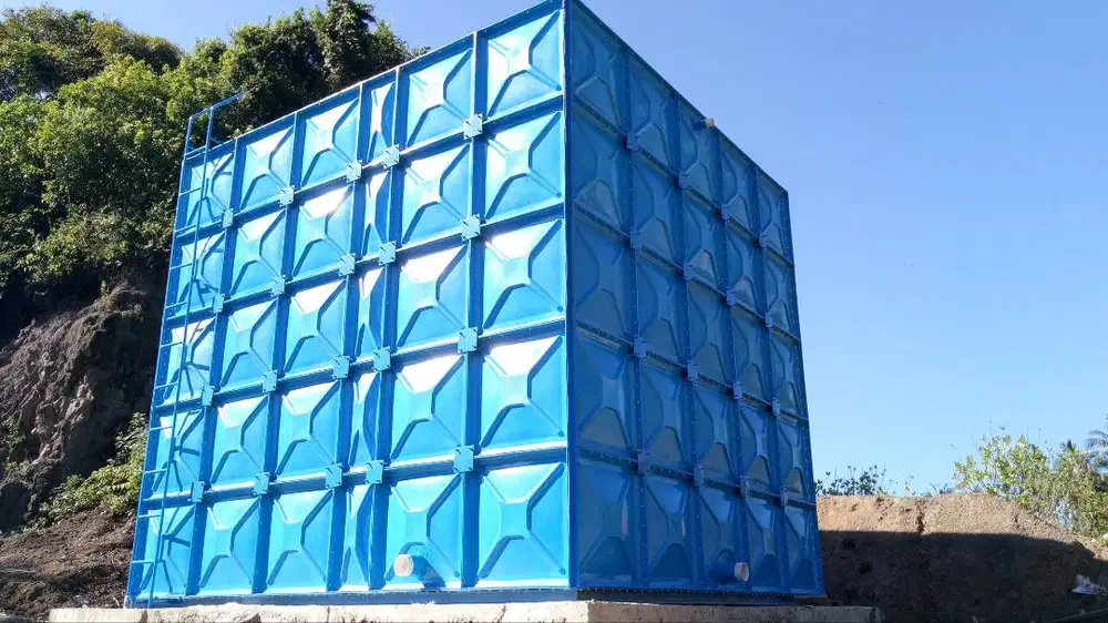 Rooftank Penampung Air Bersih, Tangki Panel Tank Kotak