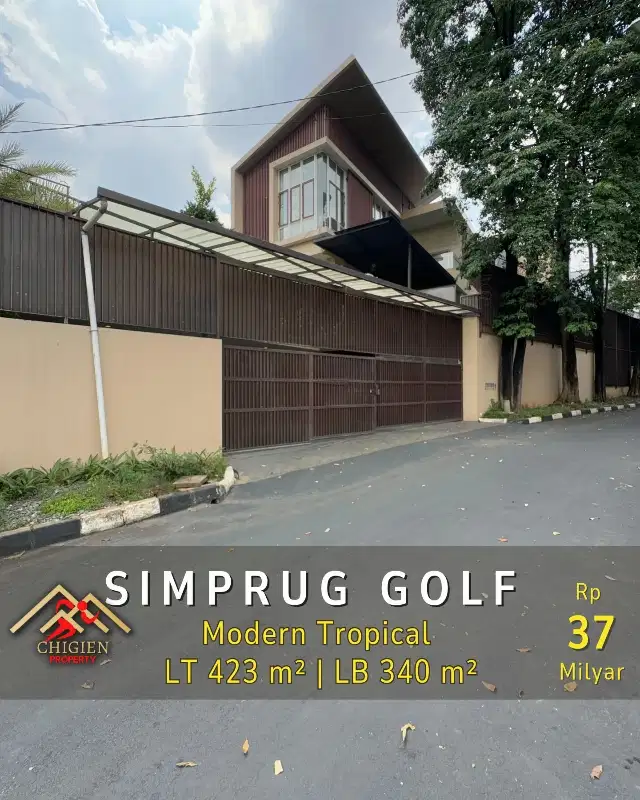 DIJUAL RUMAH LOKASI PREMIUM SIMPRUG GOLF KEBAYORAN LAMA