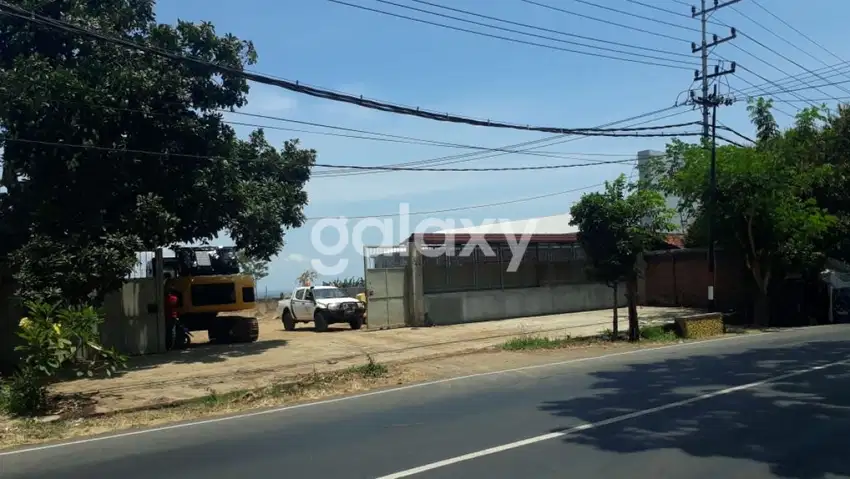 Tanah Bonus Gudang di Nol Jalan Propinsi Jl Raden Wijaya Banyuwangi