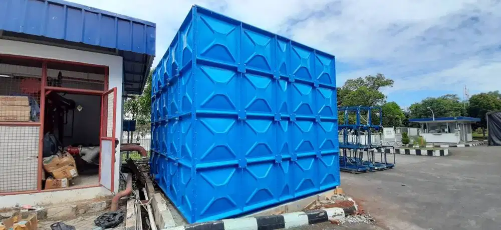 Tandon Panel Tank Fiberglass | Rooftank | Torn | Penampung Air Bersih