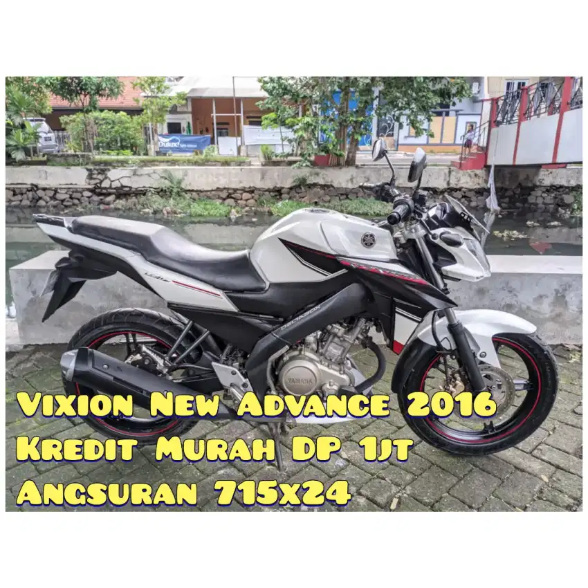 Vixion New Advance 2016 Putih Mesin Segel