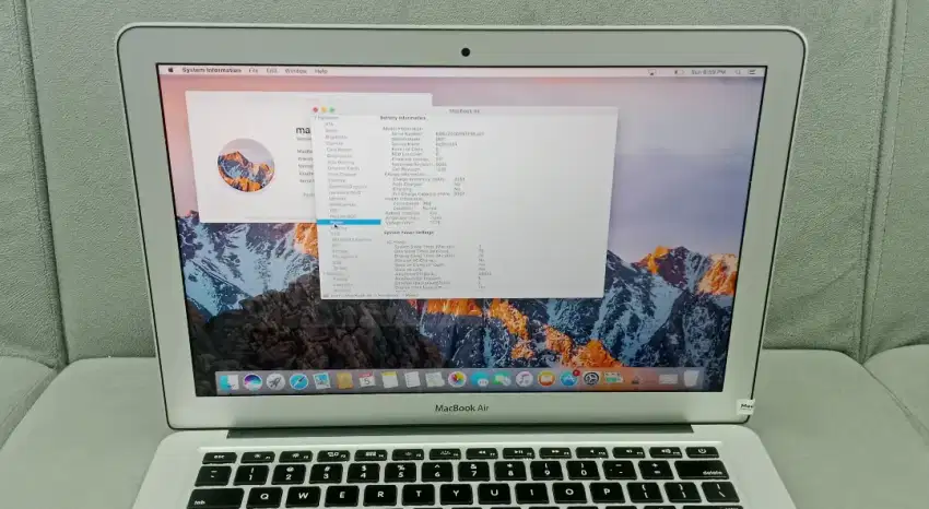 Macbook Air 2017 silver (13inch) Mulus