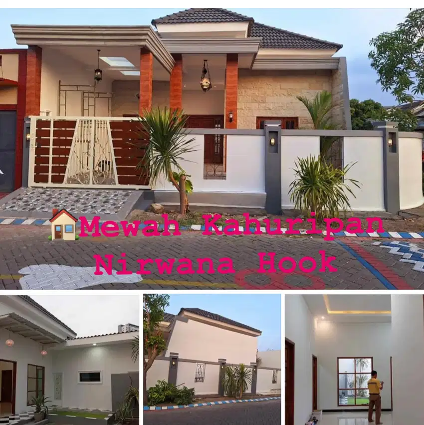 RUMAH MEWAH HOOK KAHURIPAN NIRWANA SIDOARJO