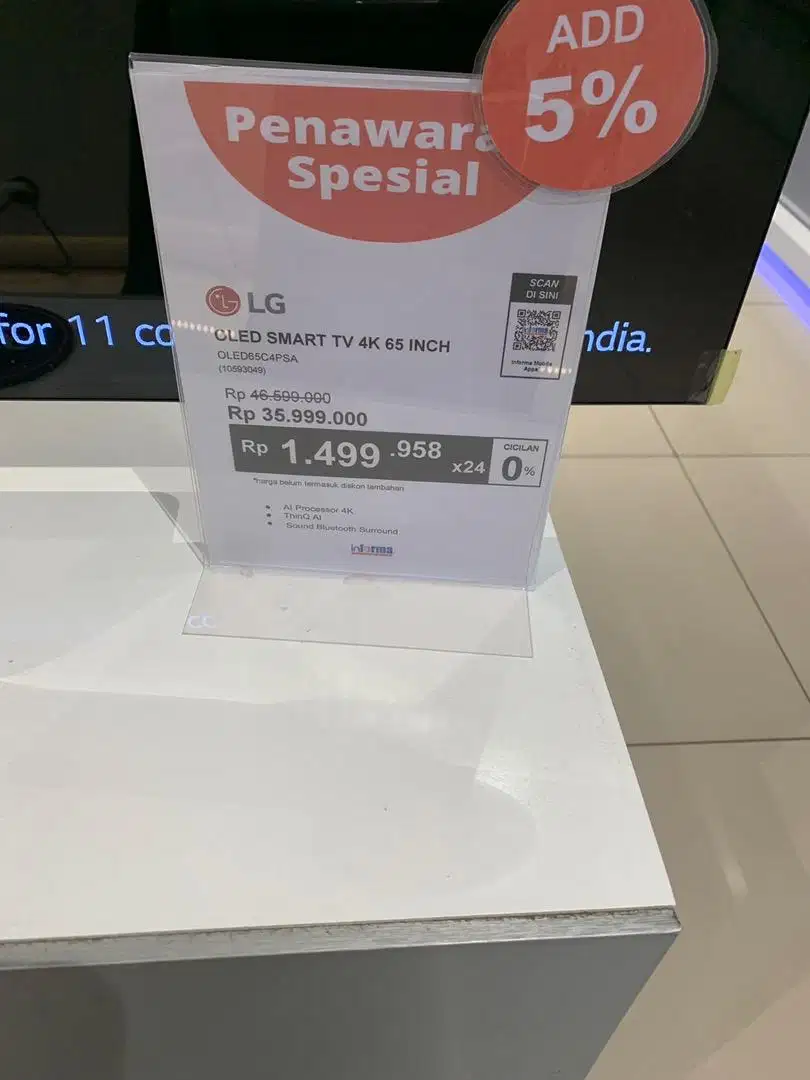 LG - OLED SMART TV 4K 65 INCH