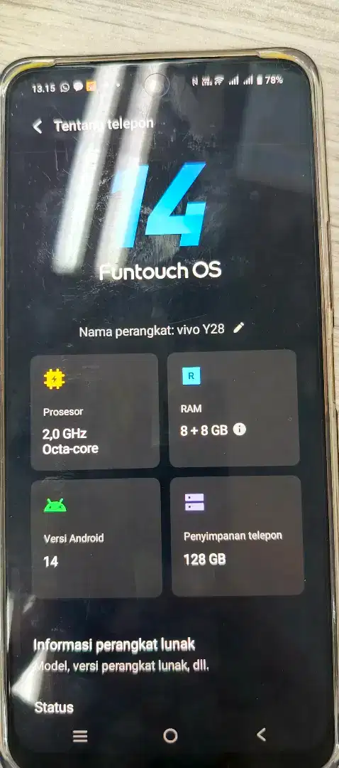 Jual Butuh Vivo Y28