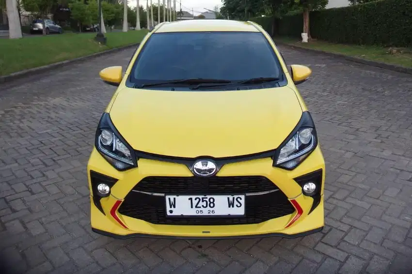 AGYA TRD FACELIFT 1.2cc Matic 2021 kuning(W)#Toyota#TDP 10#smart key