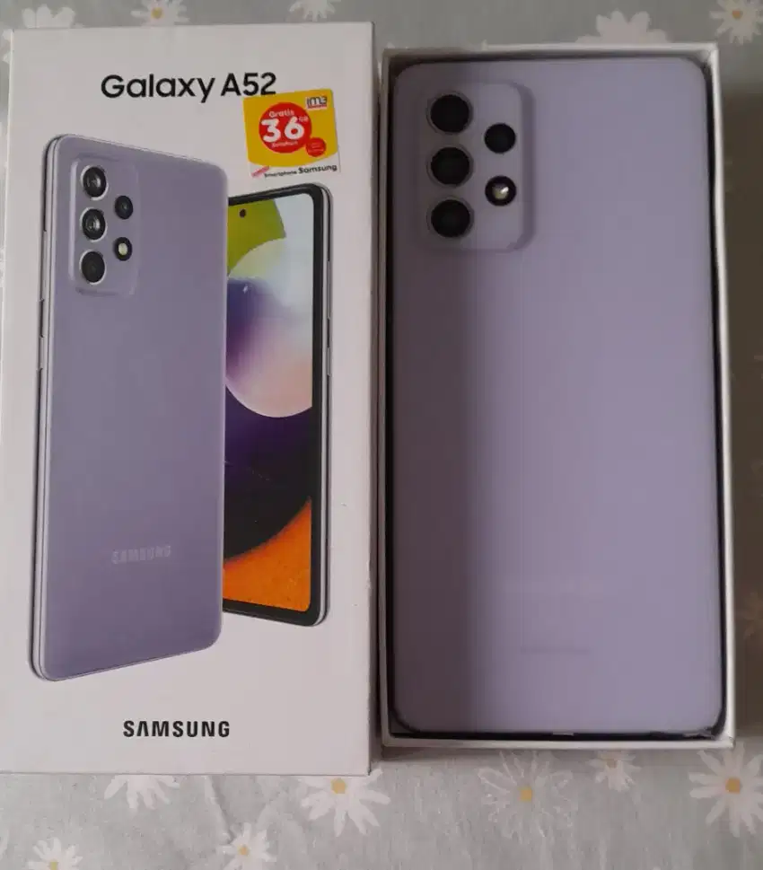 Samsung A52 4g violet full dus