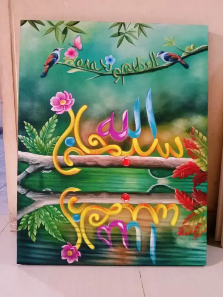 Lukisan KANVAS CAT MINYAK