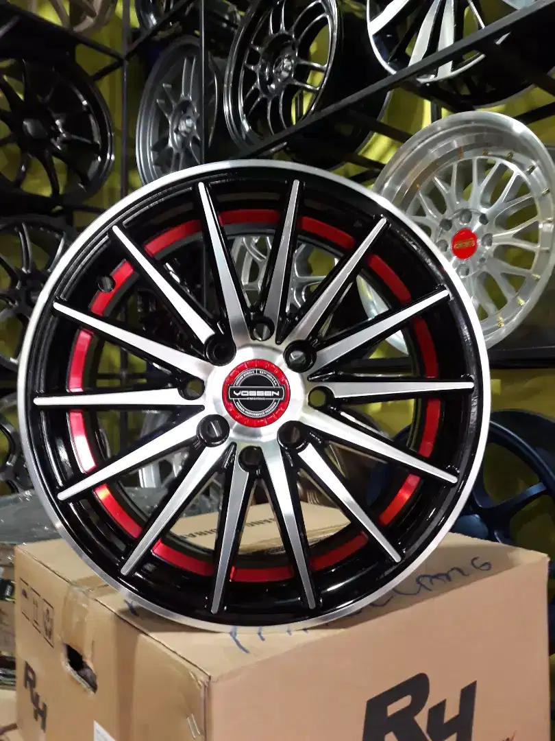 VELG VOSSEN R14 H4×100/114 BRIO,AVANZA,XENIA,SIGRA,CALYA,AYLA,DATSUN