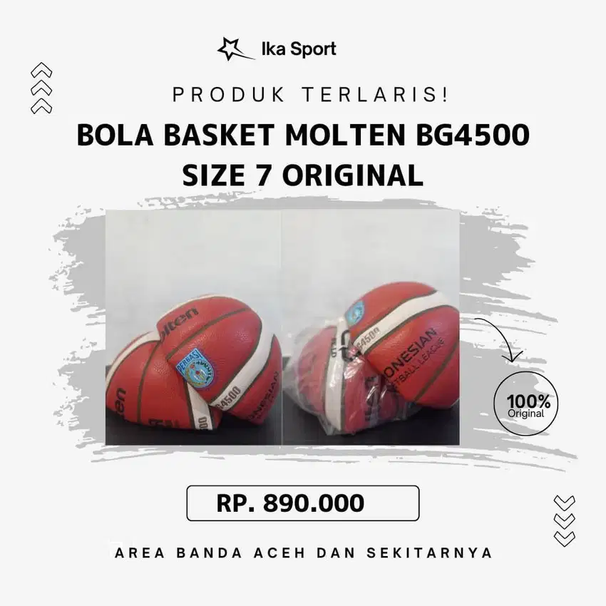 Bola Basket Molten BG4500 Original Size 7