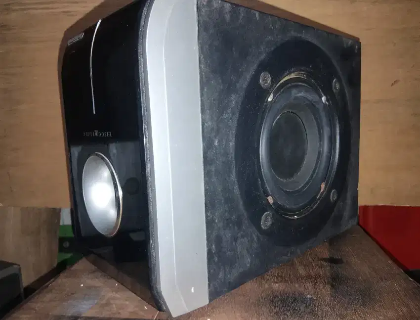 Polytron pasif Subwoofer 6 in, full ori, utuh, mulus, bass reflex