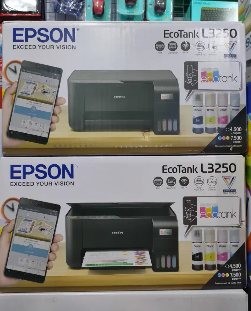 (BARU) Printer Epson L3250 Print Scan Copy Wifi New