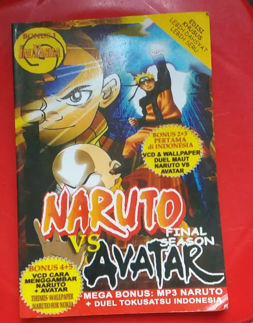 Komik Naruto vs Avatar