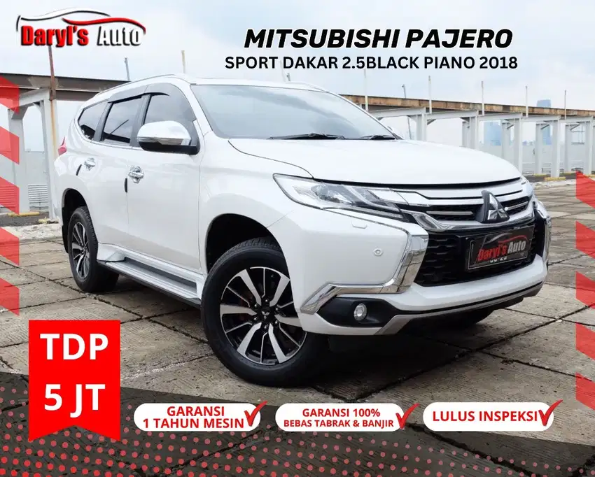 TDP 5JT ! 2018 Mitsubishi Pajero Sport Dakar Sunroof Black piano