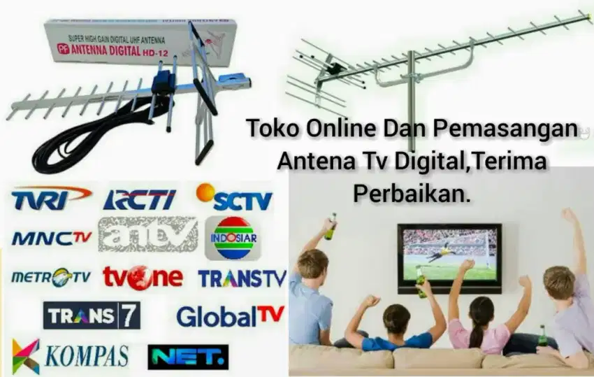 Layanan Jasa Pasang Baru Antena Tv Siaran Digital