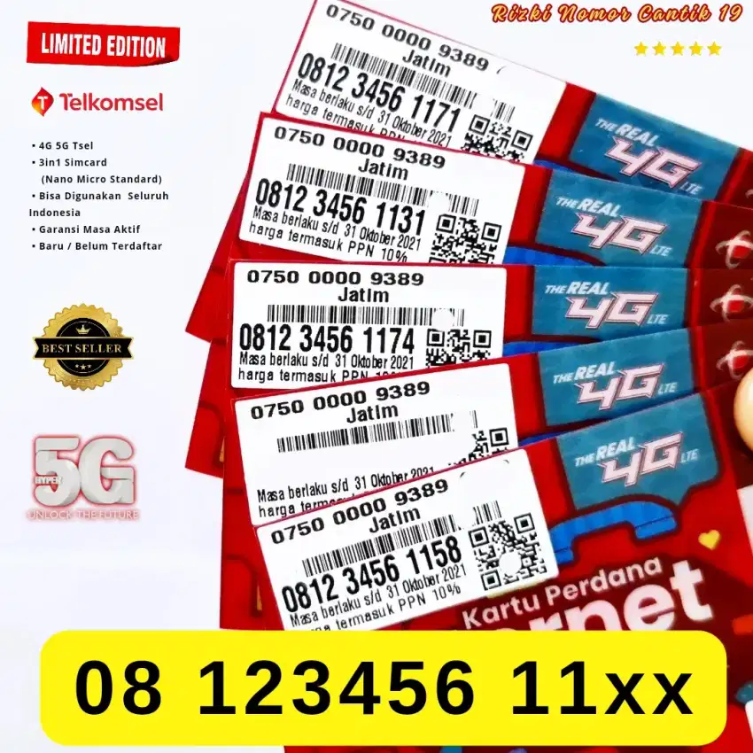 Nomor Cantik Simpati Telkomsel Nocan telkomsel 9999