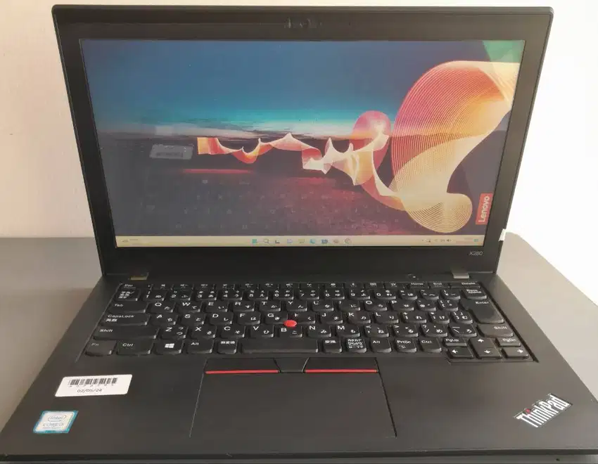 Lenovo Thinkpad X280 Core i5 Gen 8 RAM 8GB SSD 256GB Laptop Second Ori