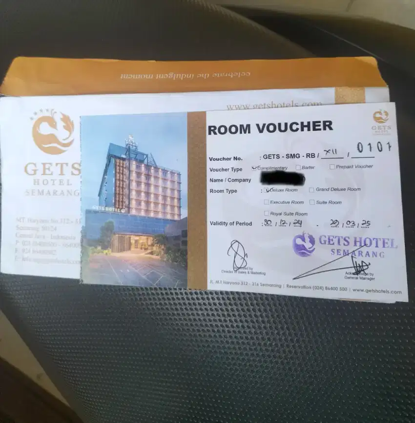 Voucher GETS hotel bintang 4 SEMARANG