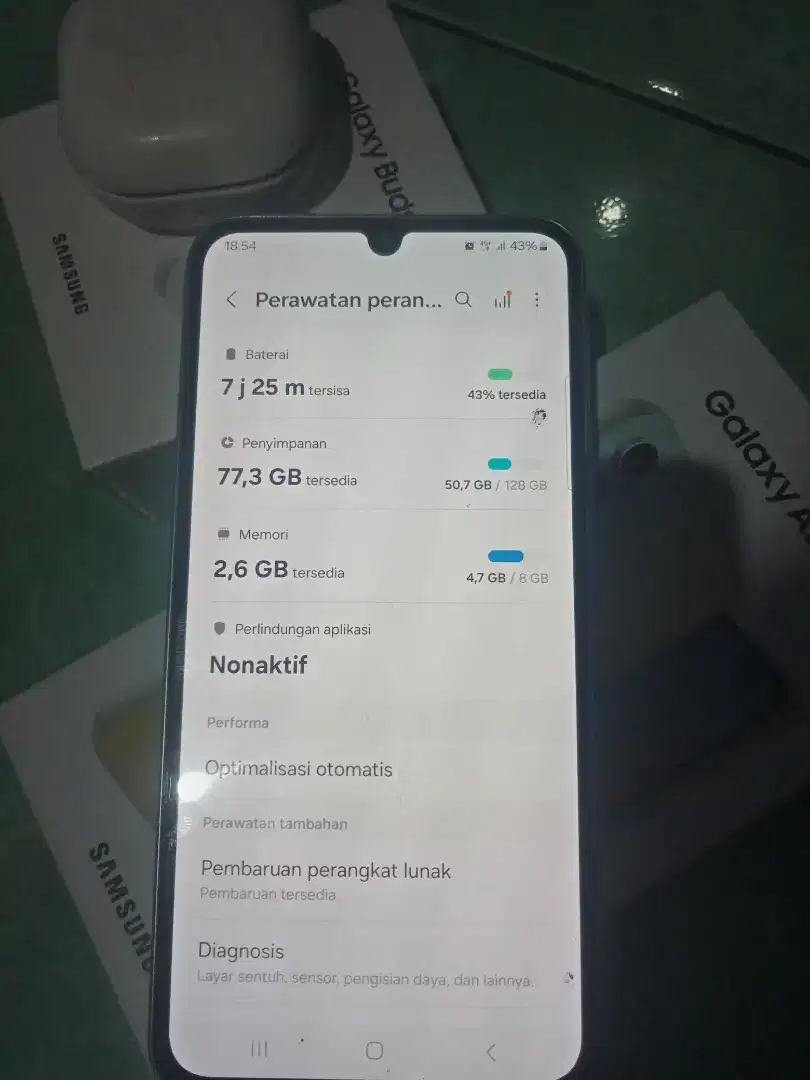 Samsung A34 ram 8/128 lengkap no minus