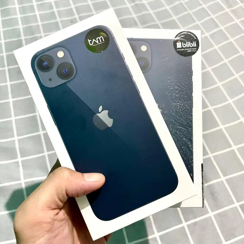 Iphone 13 128gb midnight  new resmi