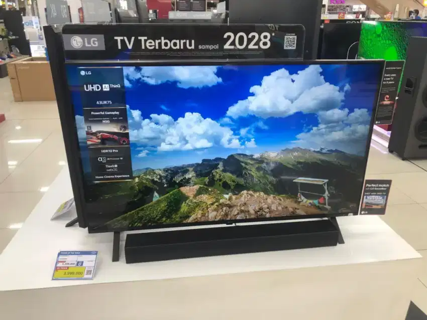 SeGampang itu cicilan LG SMART TV 43inch GRATIS 1X CICILAN