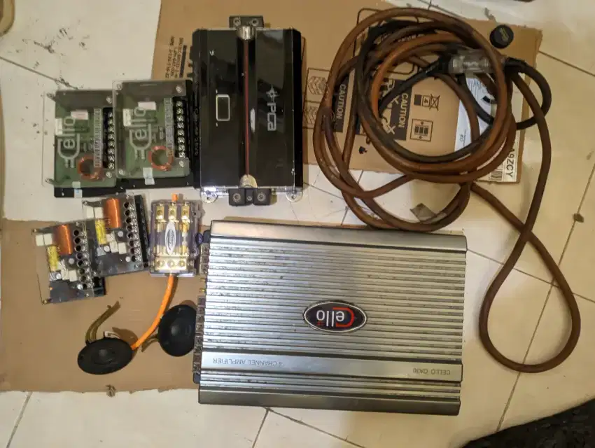 paket sound system mobil