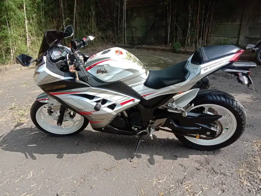 Ninja 250fi tahun 2012 km 3900 asli