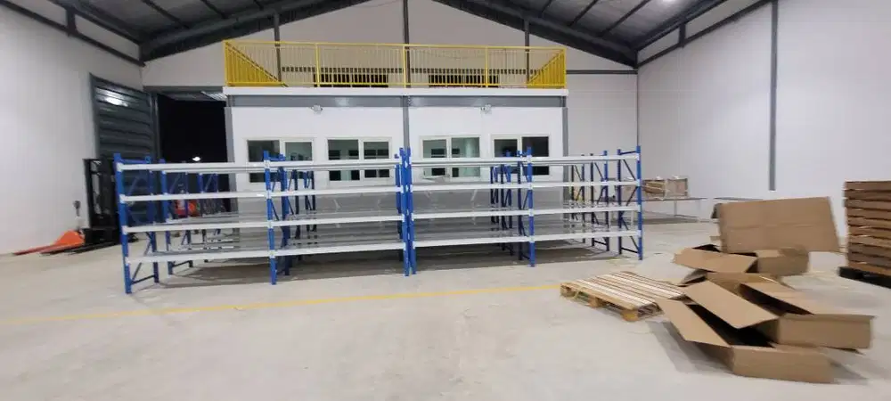RAK SHELVING KAPASITAS 250KG PER SUSUN 1TON PER RAK