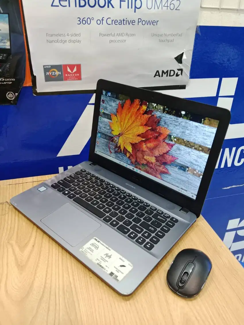 LAPTOP ASUS X441U CORE i3 RAM 4GB HDD 1TB SIAP PAKAI