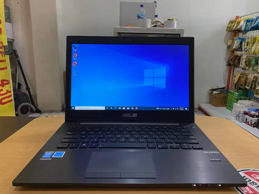 Laptop Asus Pro Intel Core i5 Ram 8GB SSD 256GB Slim Mulus Murah