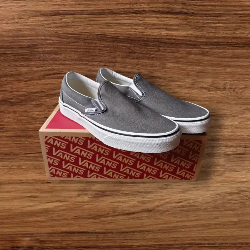 VANS SLIP ON COROAL GREY