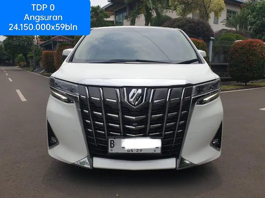 TOYOTA ALPHARD G 2.5 ATPM 2019 putih