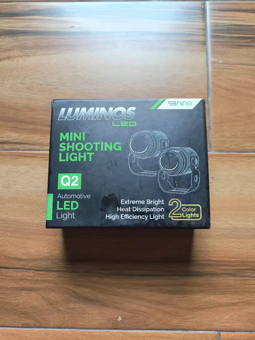 LUMINOS Q2 LAMPU TEMBAK MOTOR MOBIL