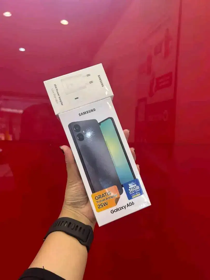 SAMSUNG A06 FREE ADAPTOR ORI BISA TUKAR TAMBAH MAX 5HP