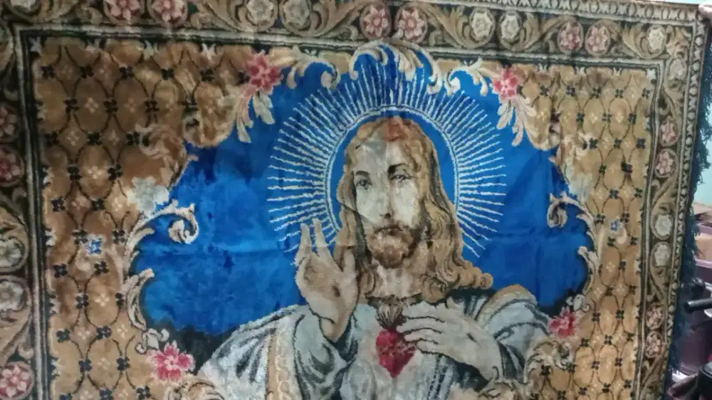 Permadani dinding yang mewah athena yunani