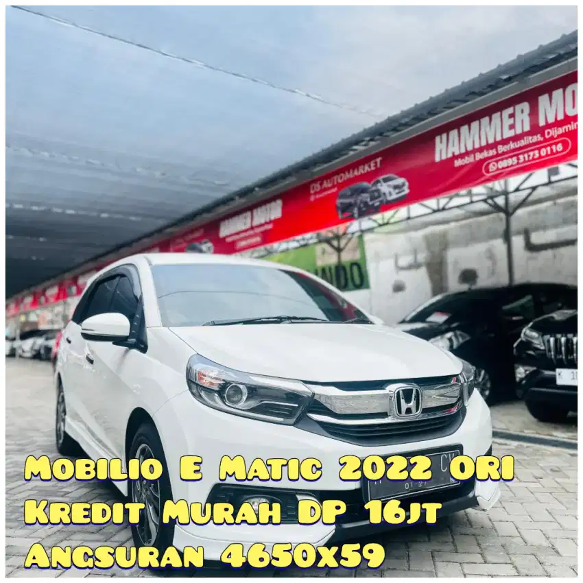 Mobilio E Matic 2022 Putih Original