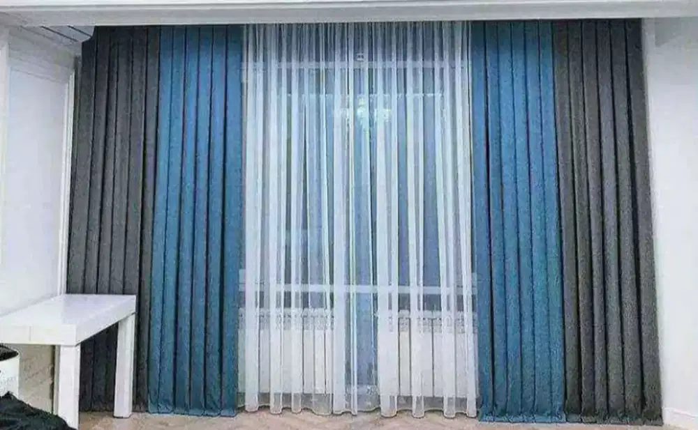 Tirai gorden minimalis geratis pasang