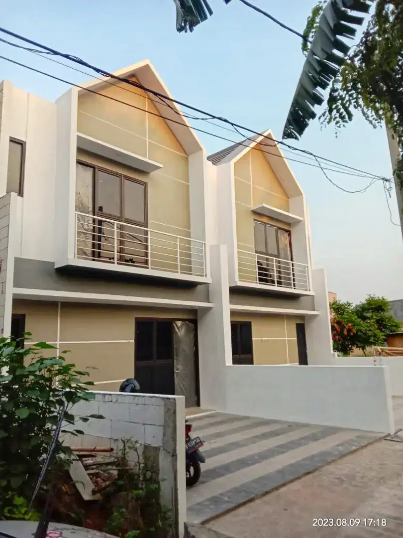 Rumah Baru Tanah 72 dekat Jakarta Timur, Cibubur Kranggan Bekasi Kota