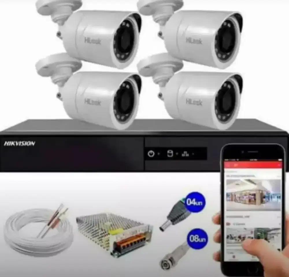 CCTV kamera pasang paket lengkap, harga promo free pemasangan