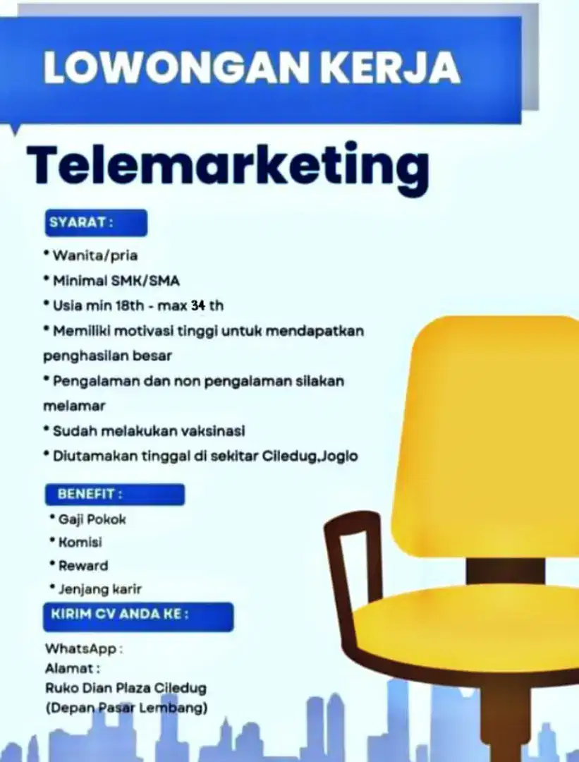 Lowongan Pekerjaan Marketing Perbankan