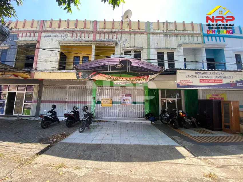 Disewakan Ruko Prospek 2 Lantai ditepi Jl. MH Thamrin - Banyuwangi